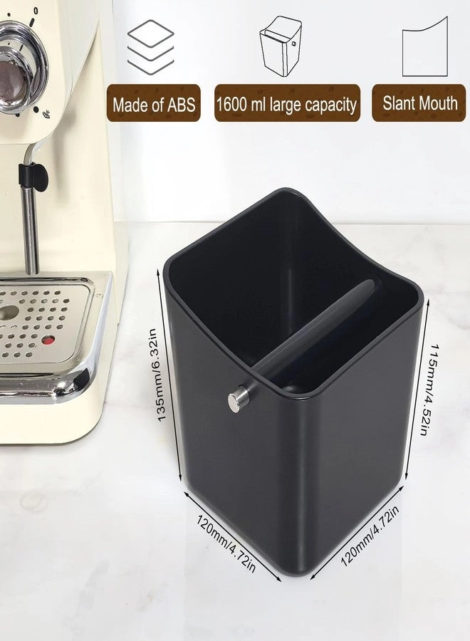 Knock Box - Removable Knock Bar Non-Slip Rubber Base Shock-Absorbent