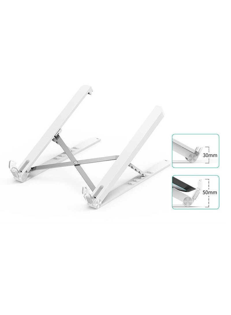 Foldable Height Adjustable Laptop Stand - under 17 inch