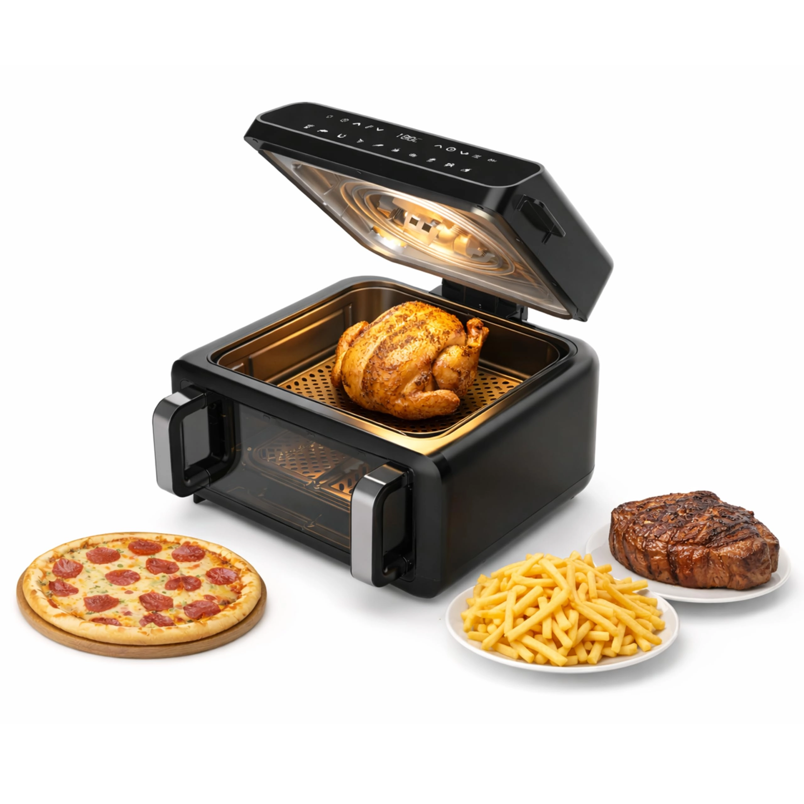 Porodo Flexi Cook Pro PDAF1015BK