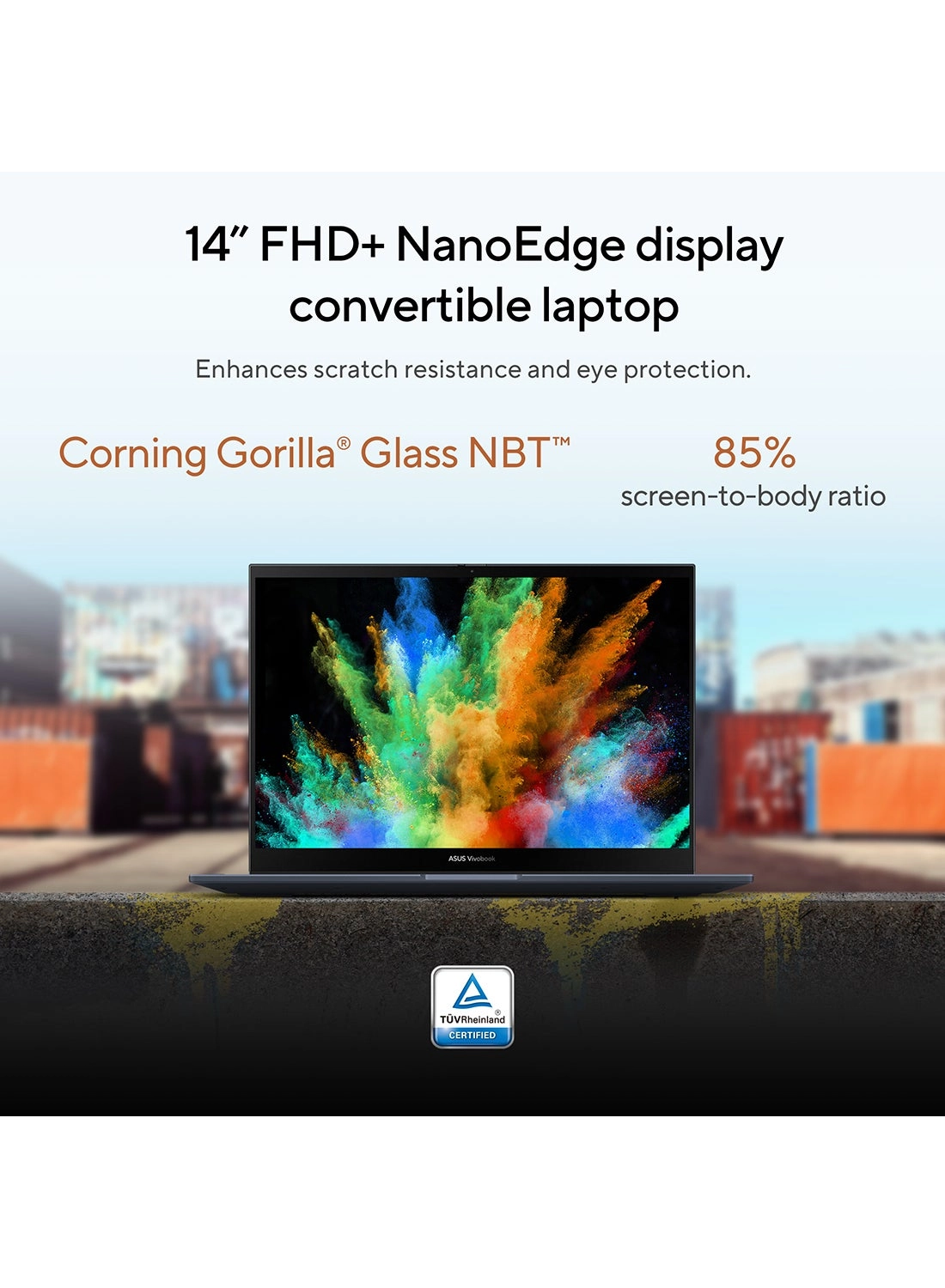 Vivobook S 14 Flip TN3402YA - 14'' Ryzen 7-7730U 16GB RAM 1TB SSD