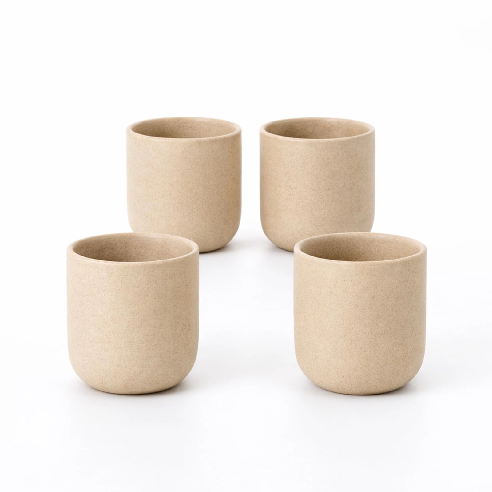 xyadyhz Espresso Cup - 4 pcs Handleless