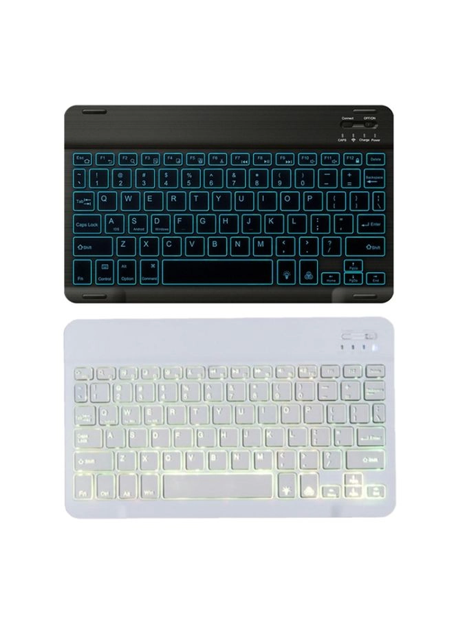 Bluetooth Keyboard - 78 Keys 10 Inch RGB Backlit