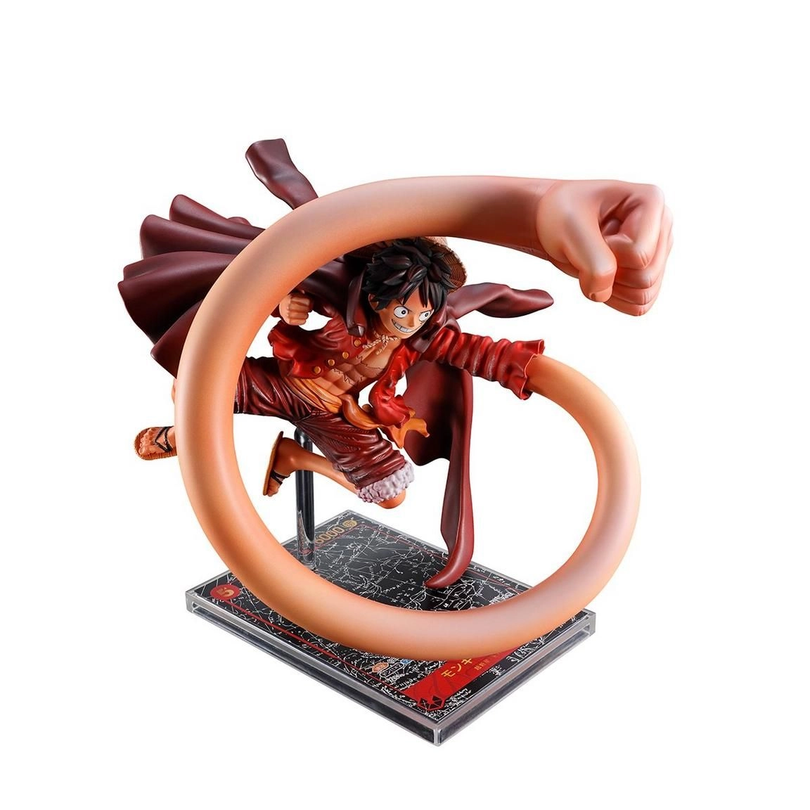 BANDAI TAMASHII NATIONS Monkey D. Luffy - One Piece Card Game Ichibansho (20.32 cm)