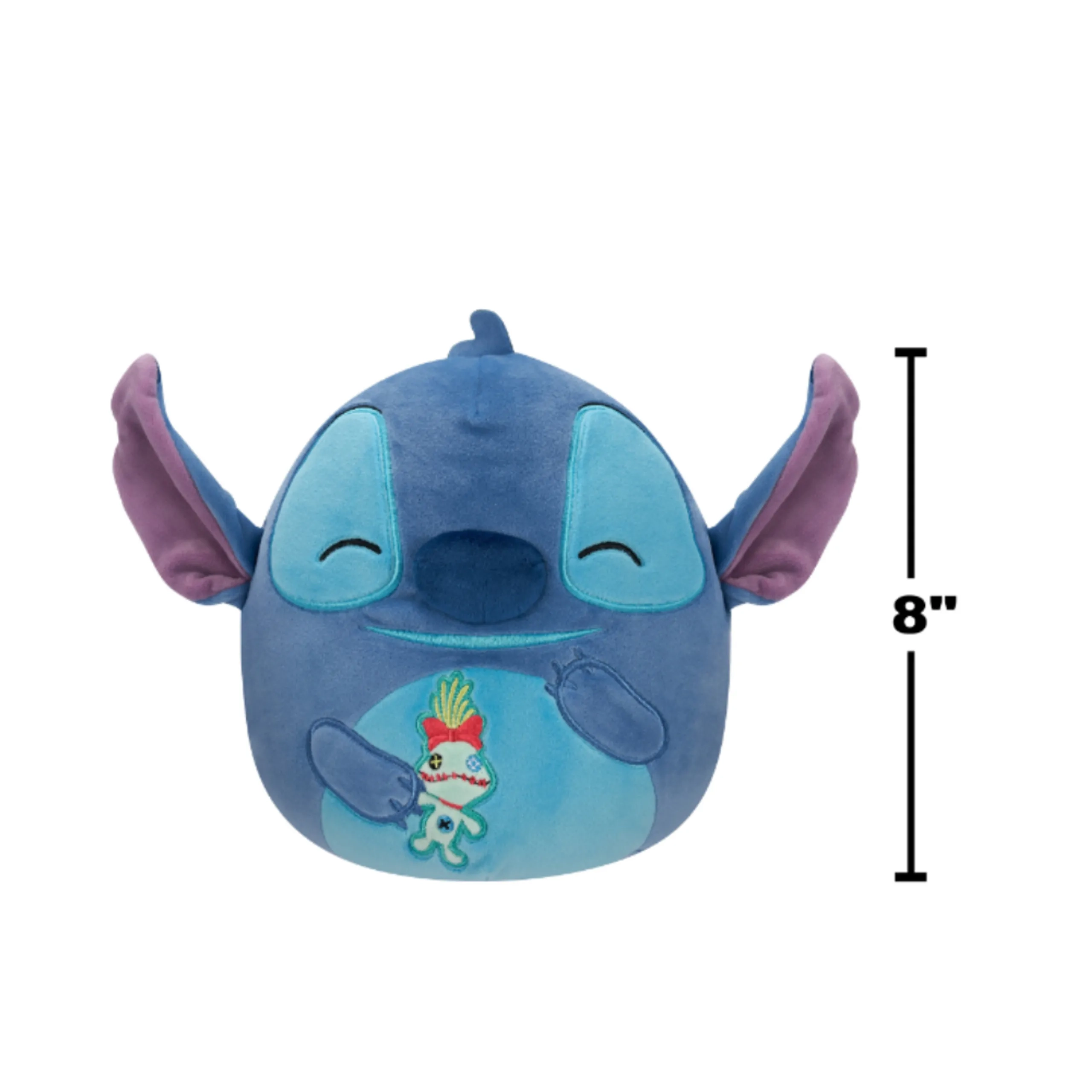 Stitch - Holding Scrump Plush