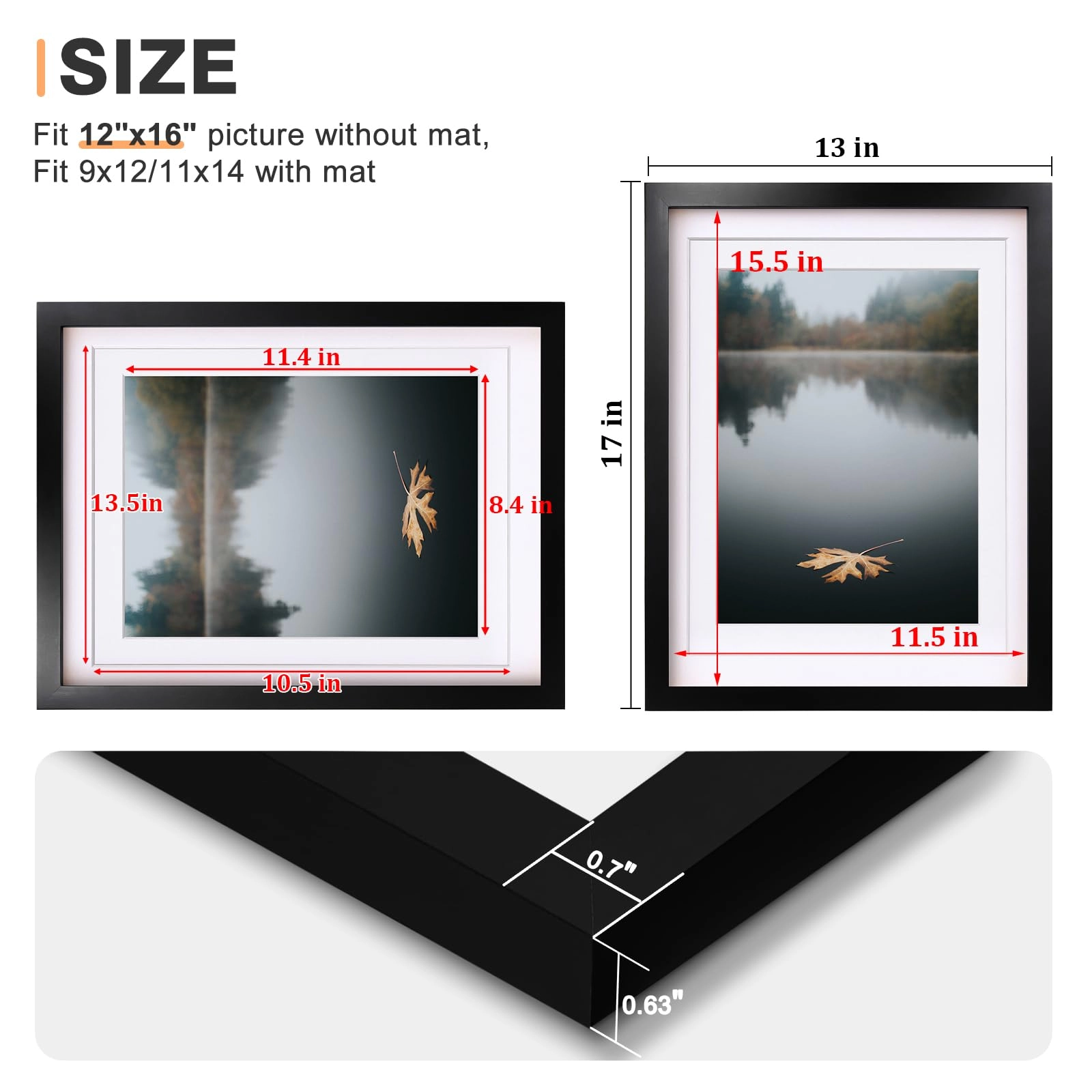 picture frames - 12x16