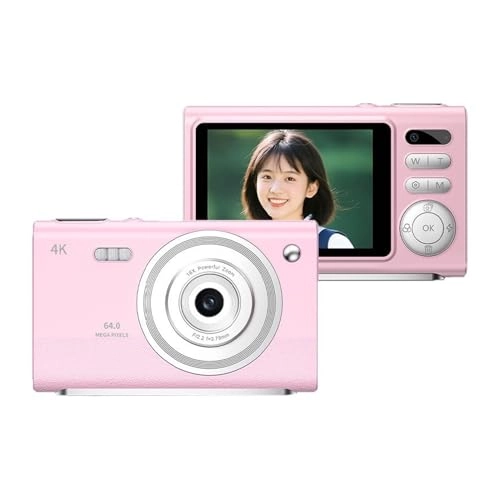 4K Digital Camera - 64MP 16X Zoom