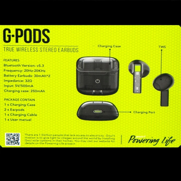 G-Pods Wireless Earset