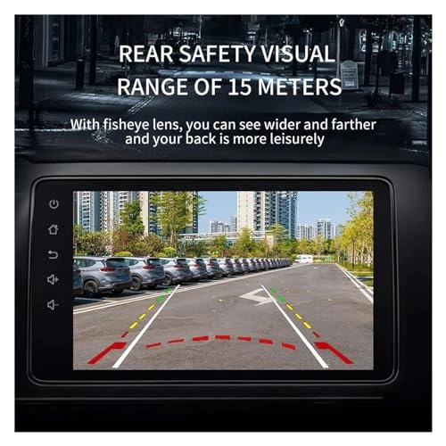Intelligent Dynamic Trajectory Car Rear View Camera - Night Vision Wire 4K AHD 1080P