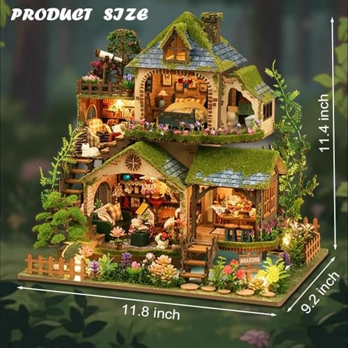 Miniature Dollhouse Kit - Forest Adventure