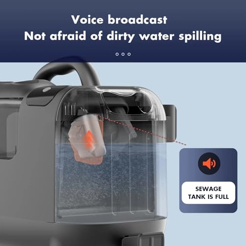 Cleaning Machine - Steam Spray Suction All-in-One 1200W