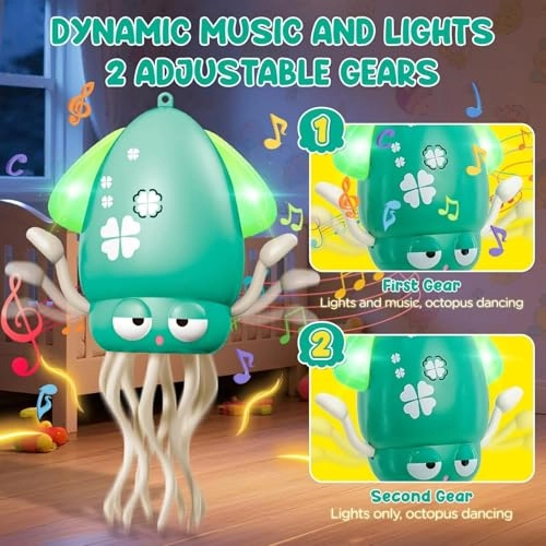 Magic Dancing Squid Musical Toy - 3 years+