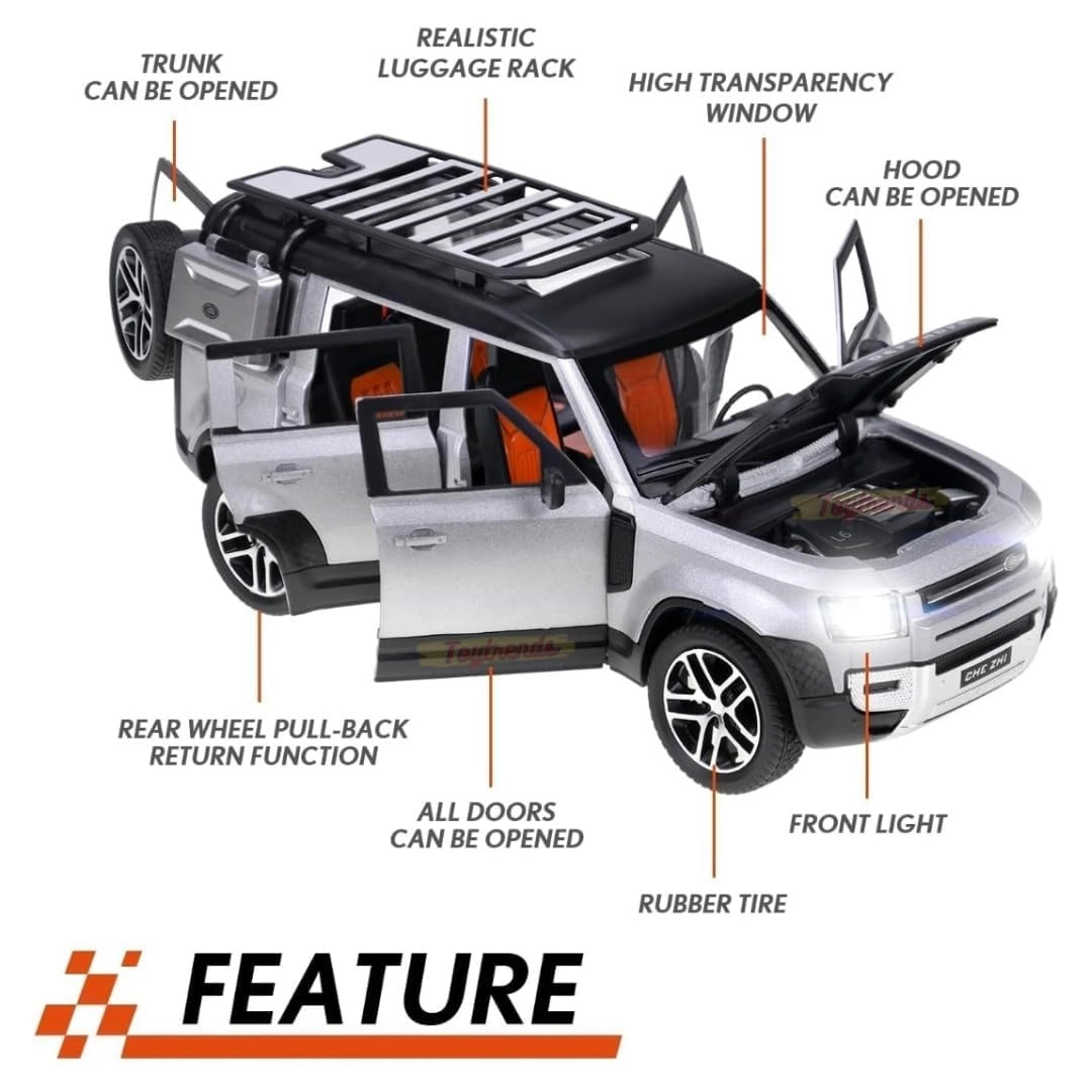 Metal Pullback Car - 1:24 1 pcs
