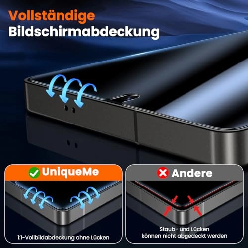 Tempered Glass Privacy Screen Protector - Samsung Galaxy S25 Ultra Full Coverage