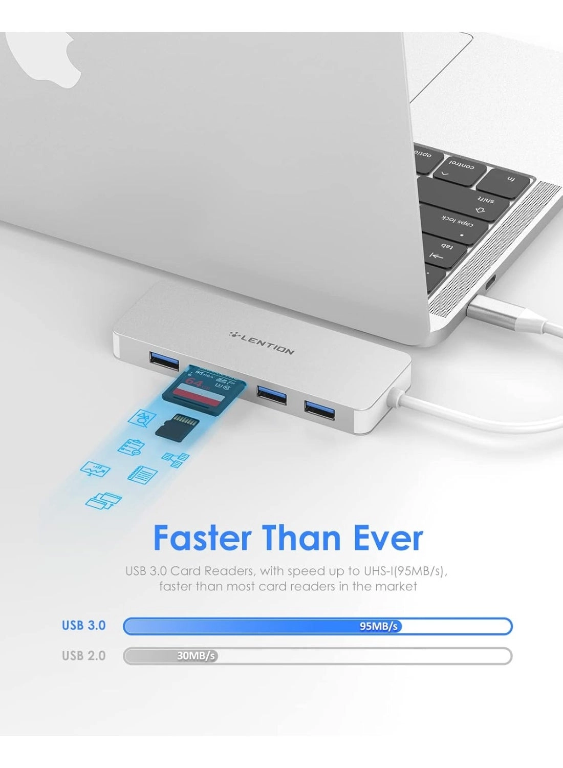 CB-CE18s - 8-in-1 USB-C Hub 4K@60Hz HDMI 100W PD