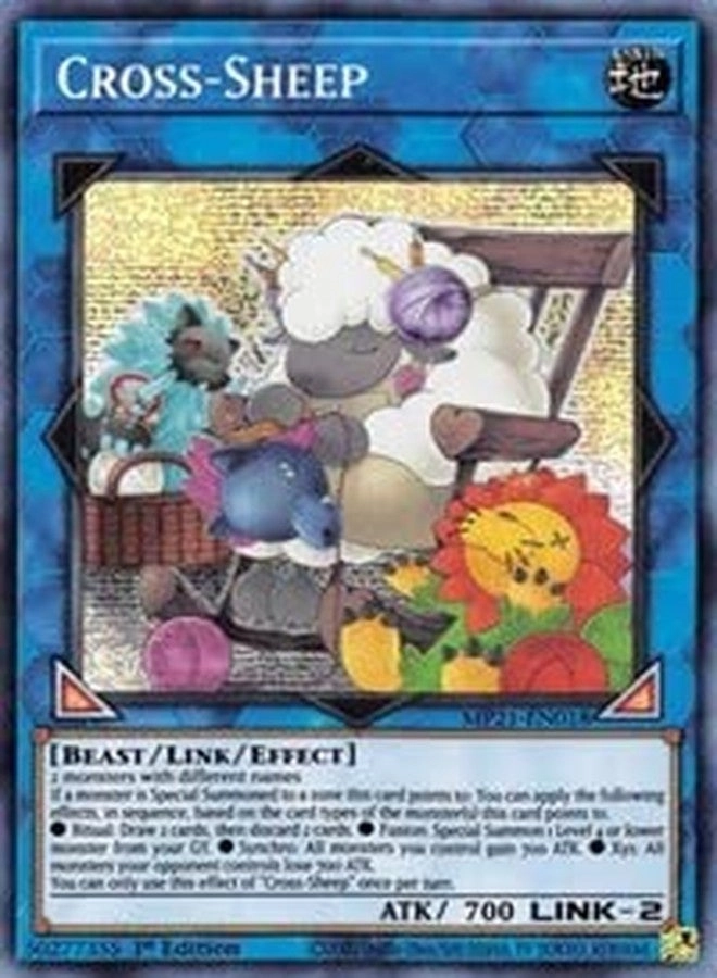 Yu-Gi-Oh! Cross-Sheep - Prismatic Secret Rare 1st Edition