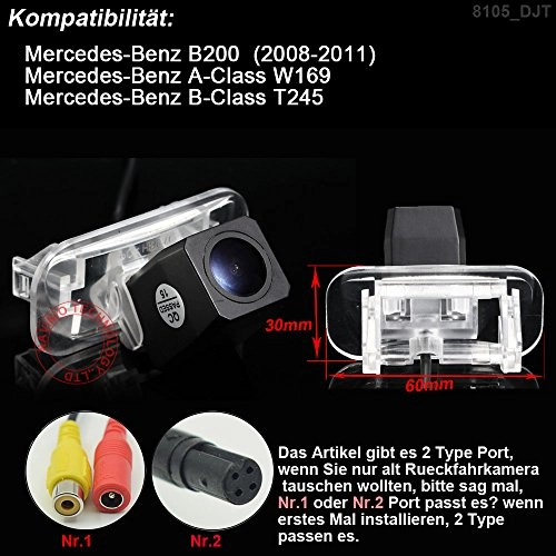 rear view camera - Night vision 1280 x 720 pixels