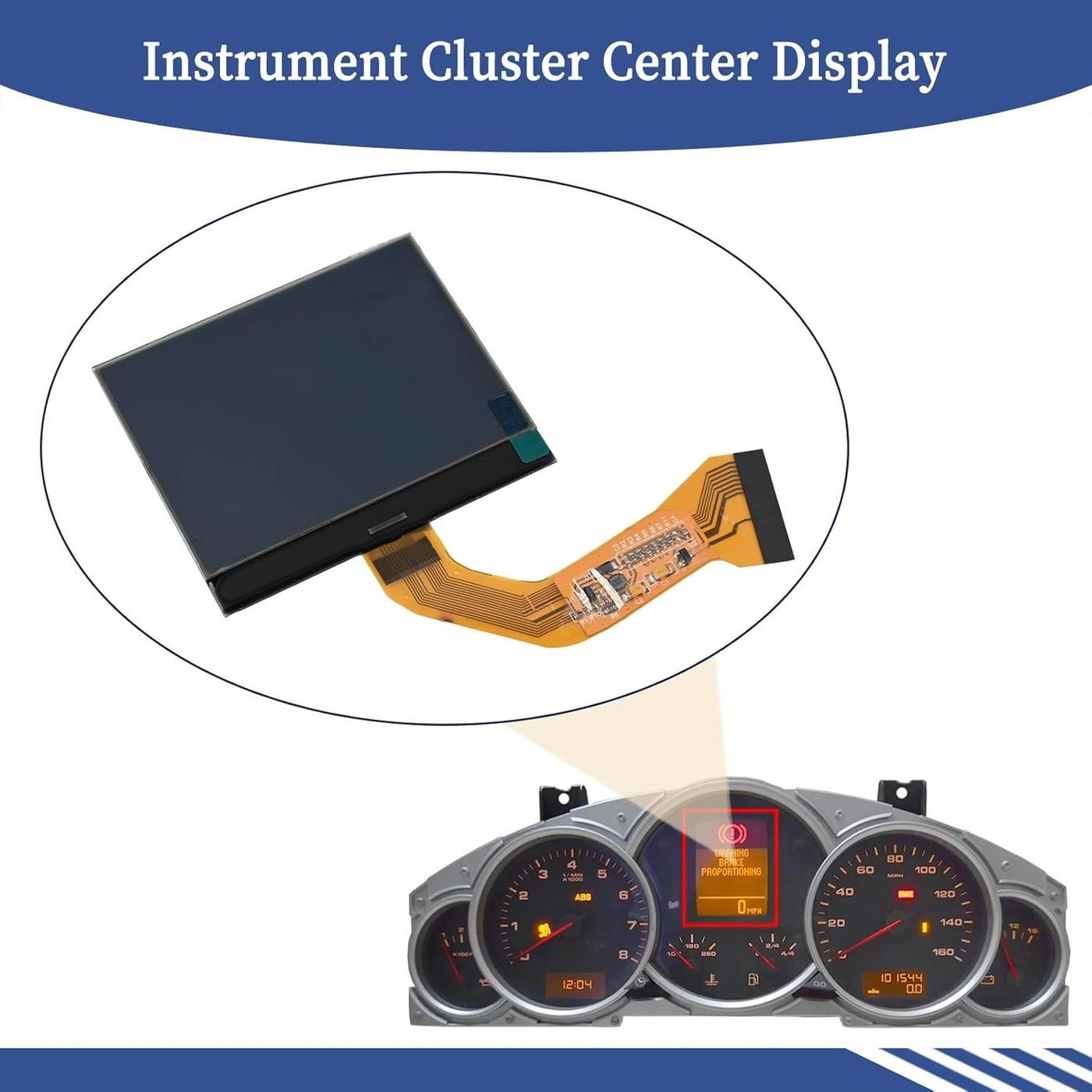 Instrument Cluster Center Display - 7L6920970D