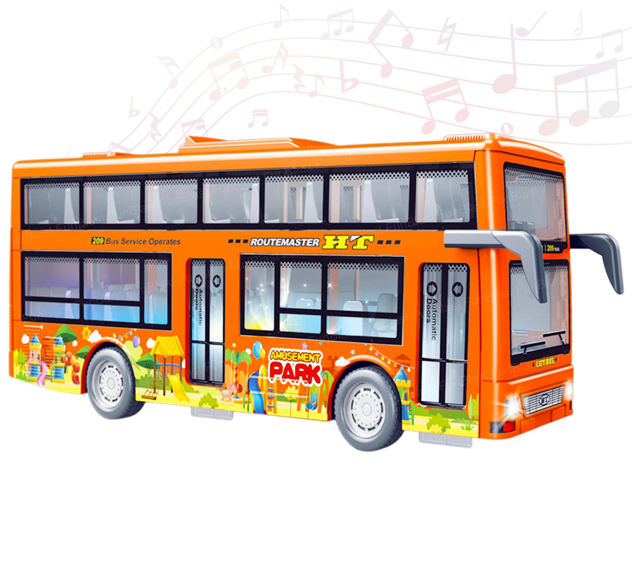 FunBlast City Bus Toy - 1 Count
