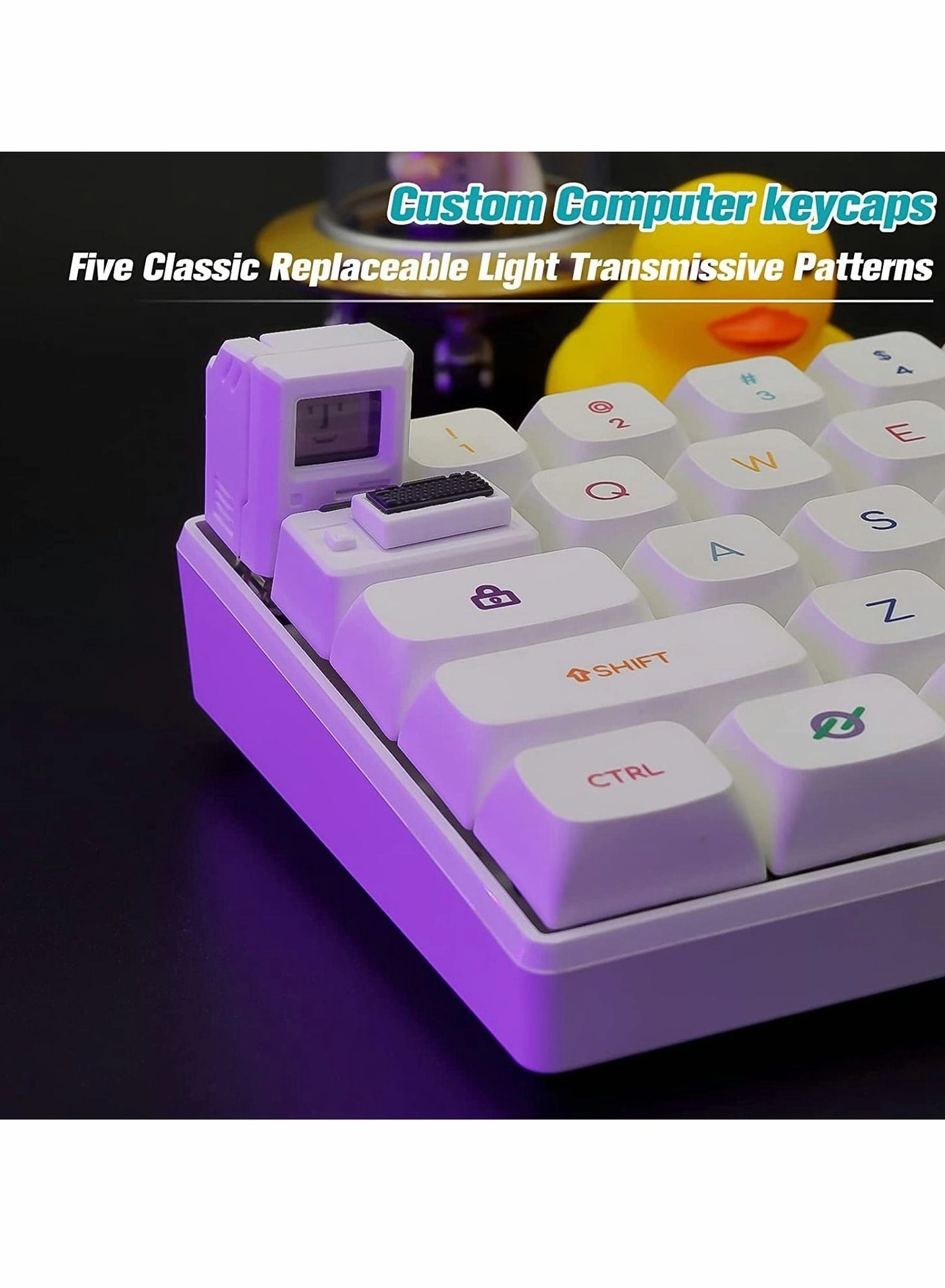 Custom Keycaps - Esc Tab Magnetic Light-transmission