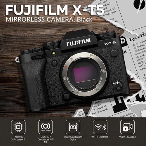 X-T5 + SD Card + Battery + Cleaning Kit