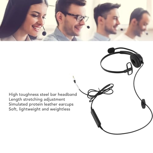 Single 3.5mm Interface Wired Headset