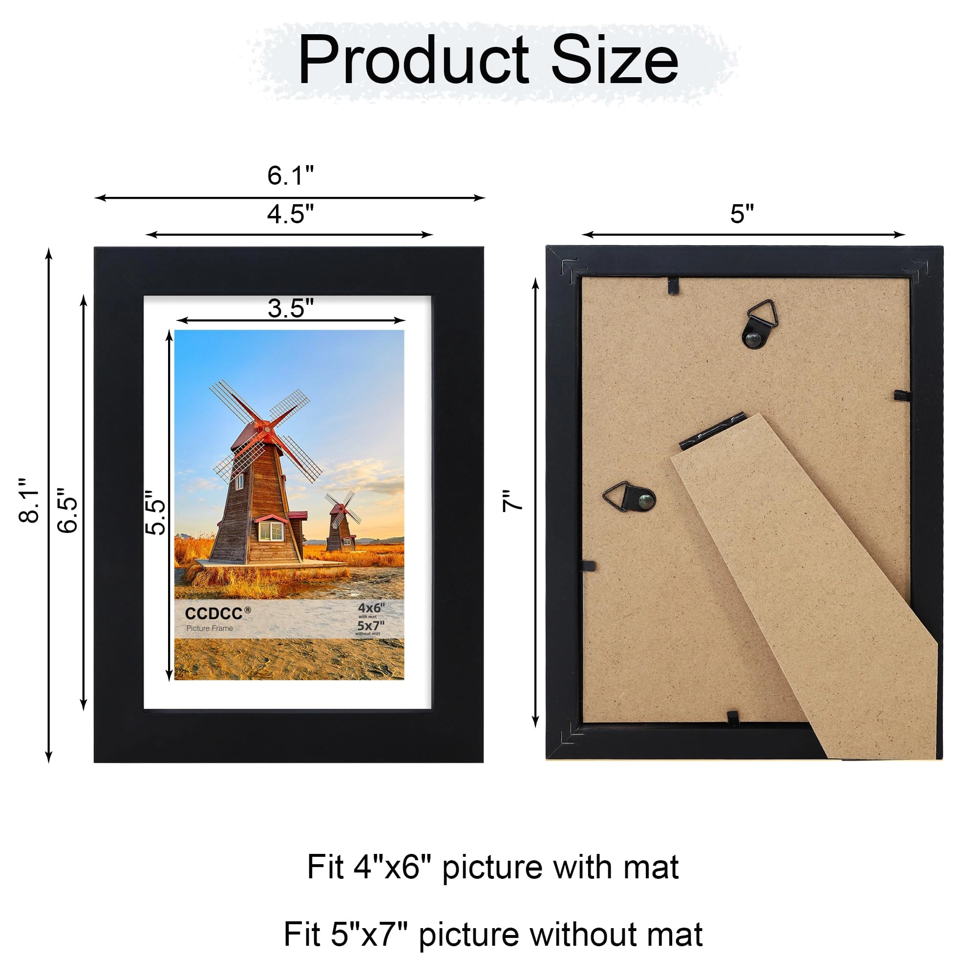 Picture Frame - 5x7 Single Set