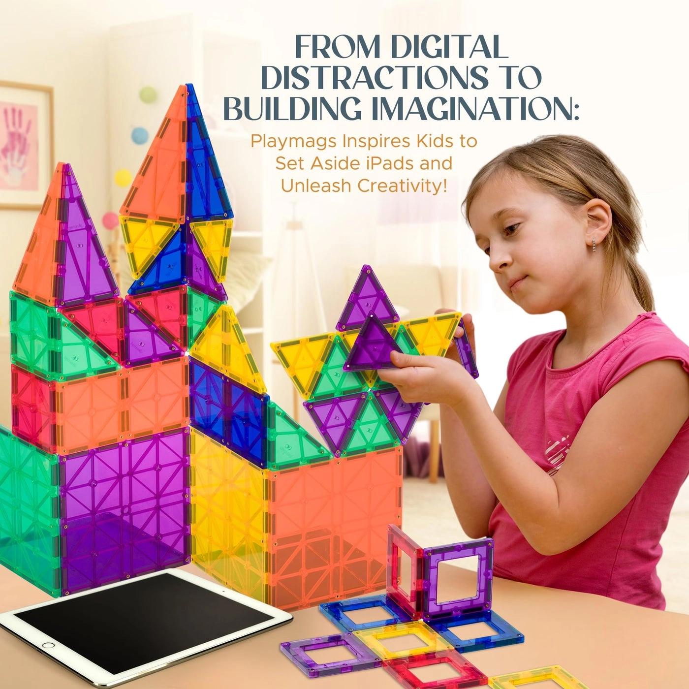 Magnetic Tiles - 150 pcs