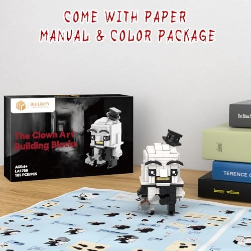 Clown Art Building Blocks - Clown 185 pcs