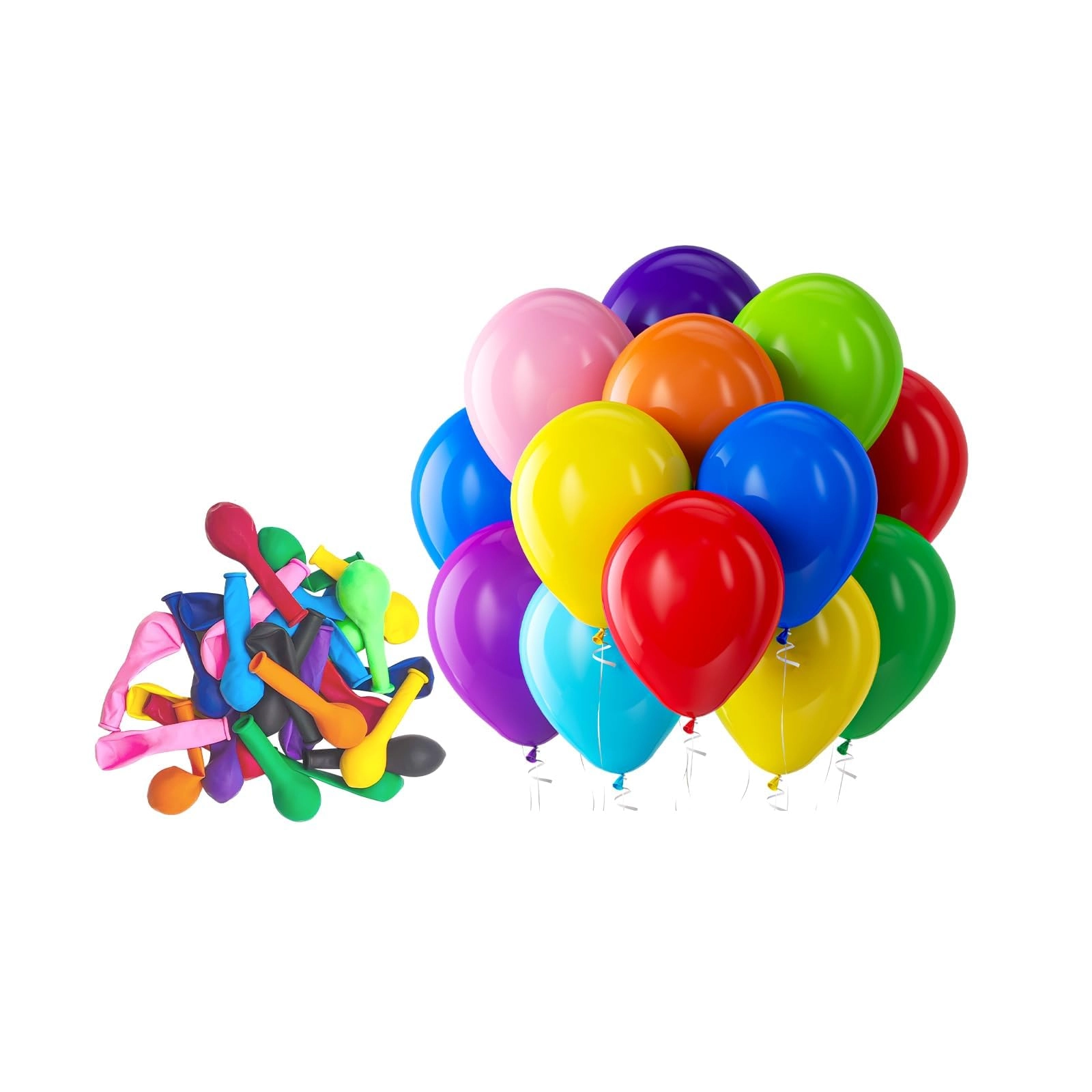 bezente Pastel Balloons - 150 Pack Anniversary Baby Shower Birthday Easter Wedding