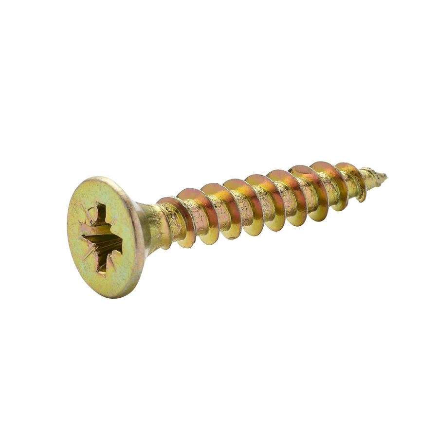Zinc-Plated Carbon Steel Wood Screw - 5 x 30 mm