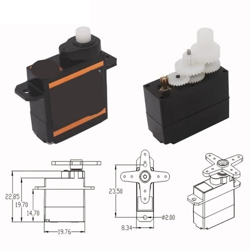 Digital Servo - 4.3g Compatible With ES9051