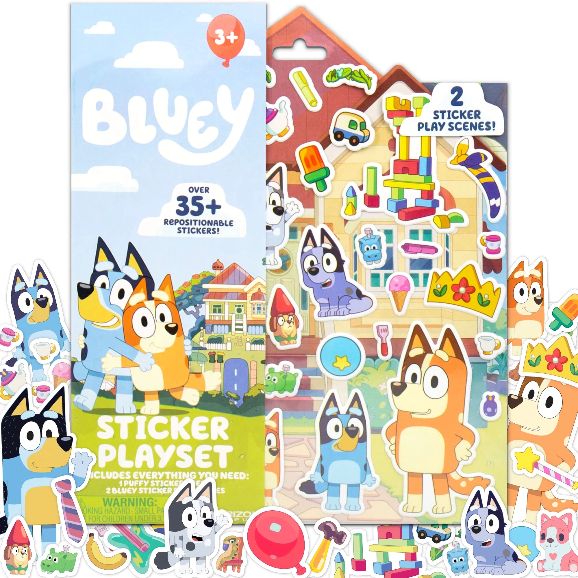 Bluey Sticker Book 35 pcs