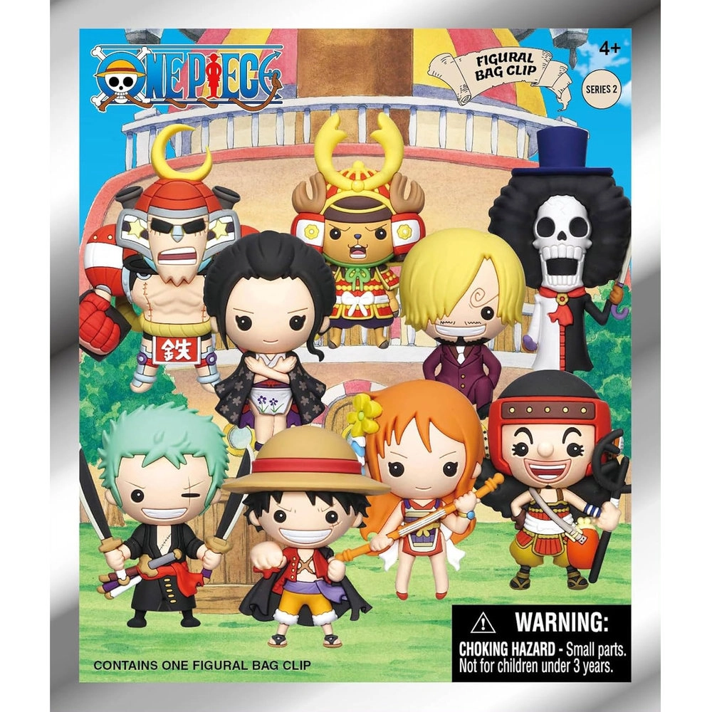 FUNKO POCKET POP KEYCHAIN Monogram One Piece Netflix 3D Foam Bag Clip Series 2
