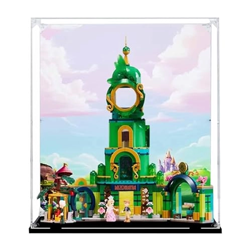 Acrylic Display Box for LEGO 75684 Welcome to The Emerald City Model
