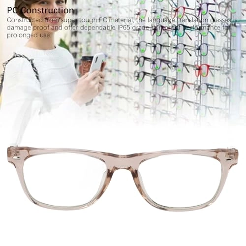 AI Smart Translation Glasses - V5.3 Anti Blue Light