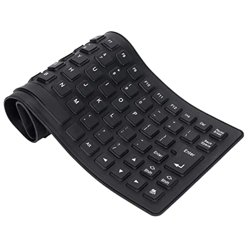 Foldable Silicone Keyboard - Wired