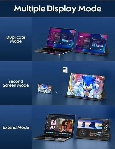 Portable Gaming Monitor - ZSCMALLS [some unique identifier] 14.5 Inches 3840 x 2400 Pixels