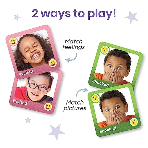 Express Your Feelings Memory Match Game - 5 - 12 years 80 pieces