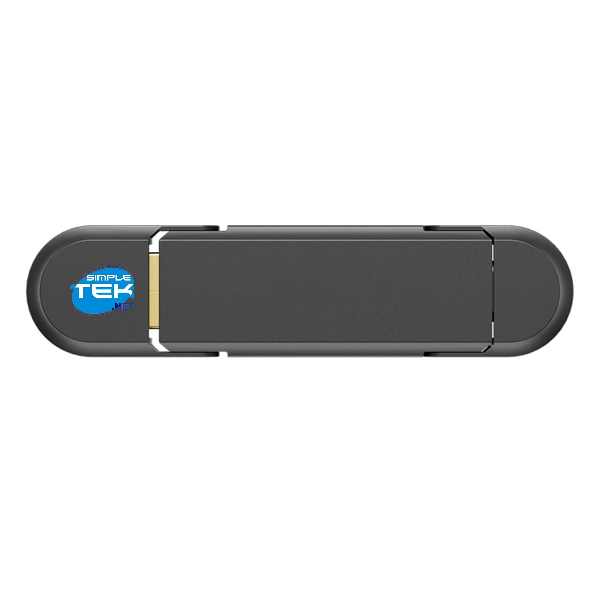 SIMPLETEK USB Flash Drive - USB 3.1 Gen 2 Dual USB-A and USB-C 1TB