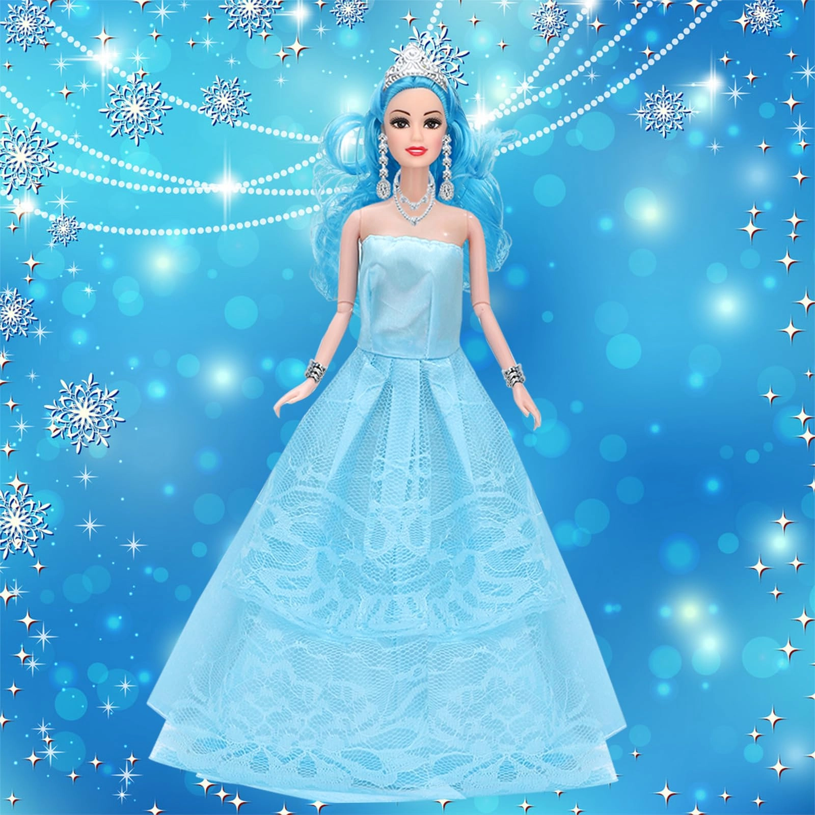 Princess Girl Doll - 12 Inch 5 Pieces Set