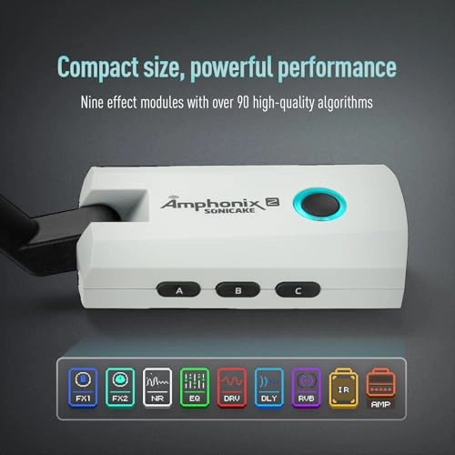 QAP-50 - 50 Presets 9 Effect Modules USB Recording