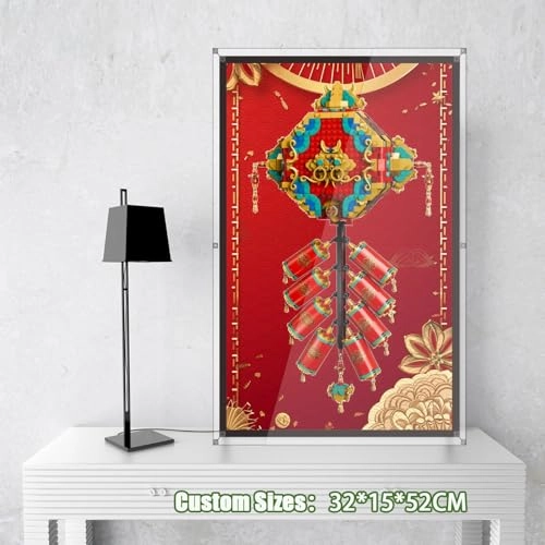 Acrylic Display Case for LEGO 80118 - 32 x 15 x 52 cm 3mm acrylic