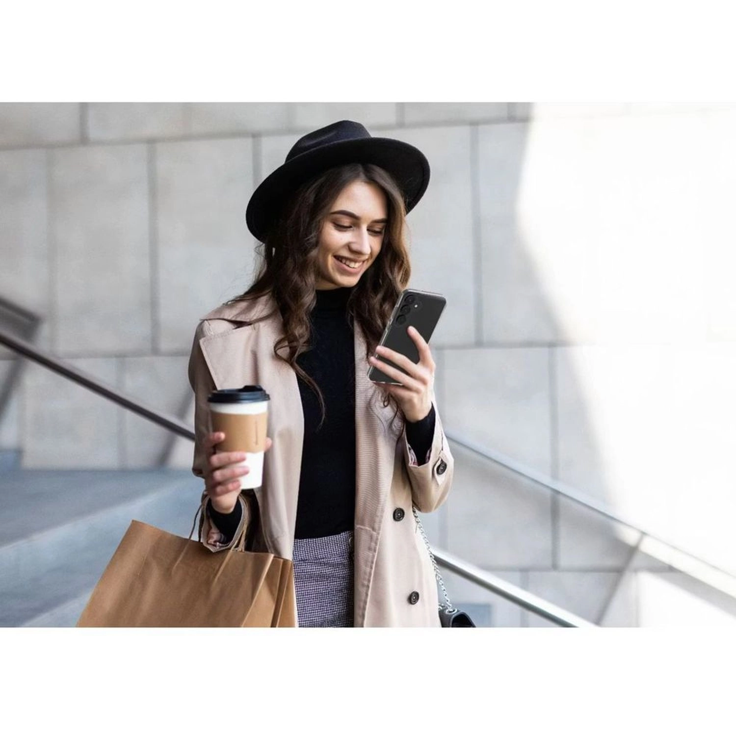 Clara Clear Case for Samsung Galaxy S25