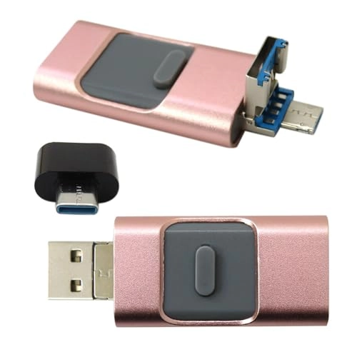 USB 3.0 Flash Drive - USB/Lightning/Type C 64GB