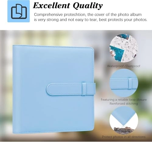 Instax Mini 256 Pockets PU Photo Album