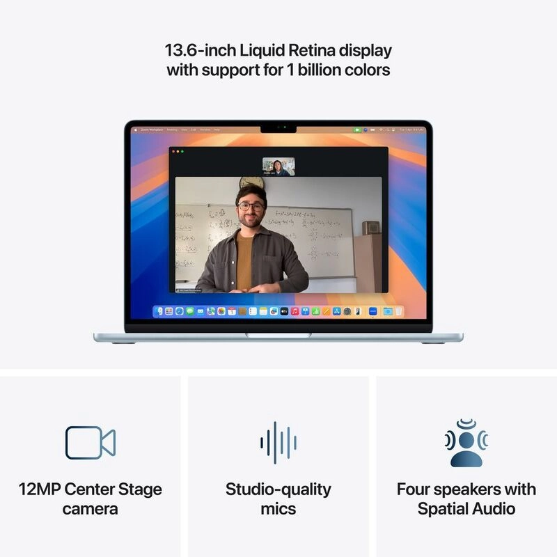 MacBook Air MBA13-M4 2025 - 13.6'' M4 24GB 512GB SSD