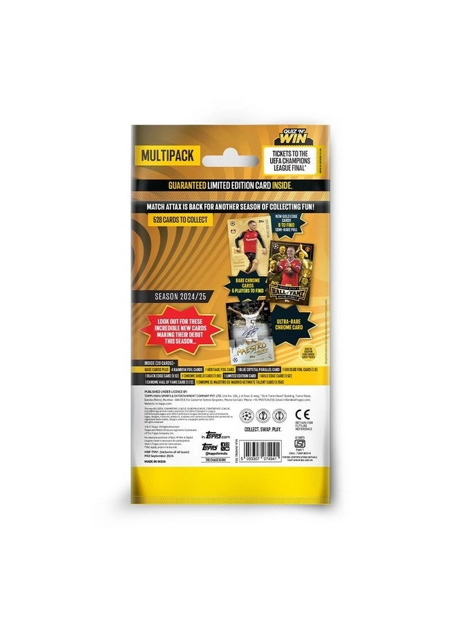 UEFA Champions League Match Attax 24/25 Multipack - 20pcs