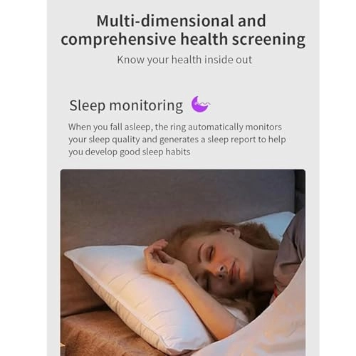 Smart Ring - Heart Rate Tracker Sleep Tracker