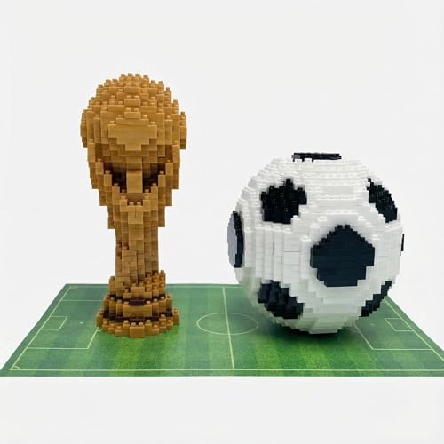 Soccer Building Block Set - Soccer&Cup 1420 pcs