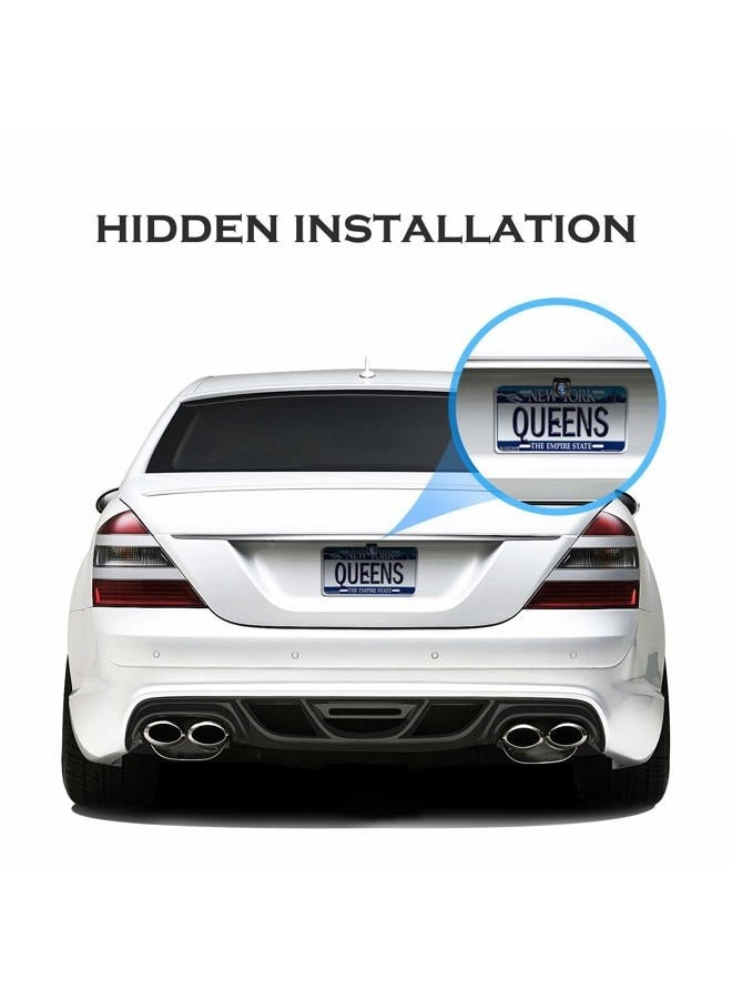 Stainless Steel License Plate Camera Mount - Universal Surface Mount